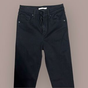 Levi's Black Skinny Jeans Sleek Modern Fit